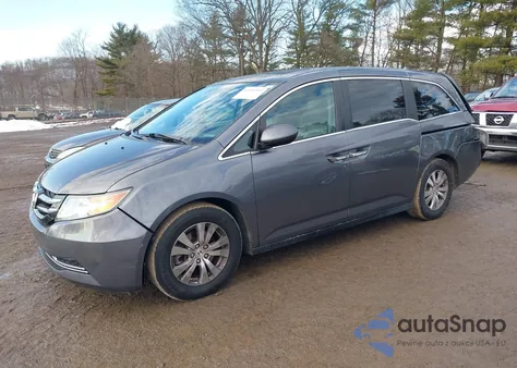 2014 Honda Odyssey Ex-L from USA, damaged, VIN 5FNRL5H63EB026122